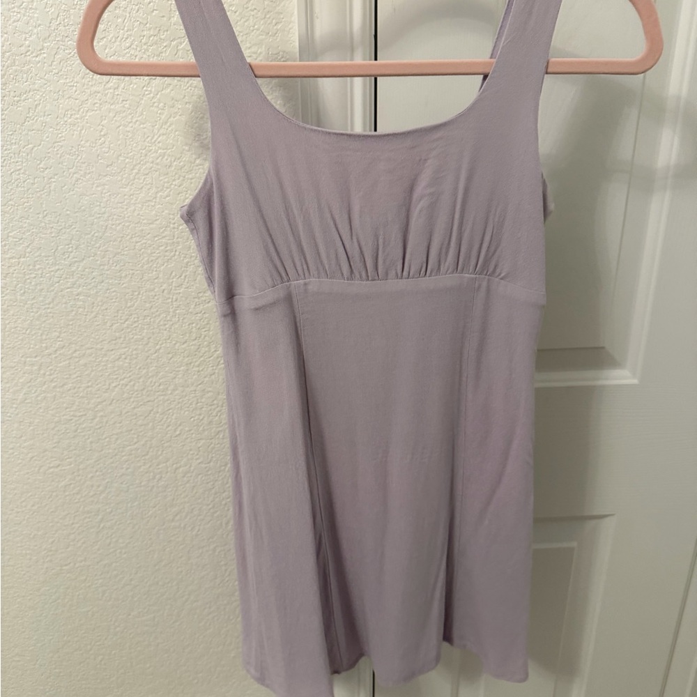 BUNDLE 2 Dresses art class Lilac and mint green Scoop Neck Tank Top